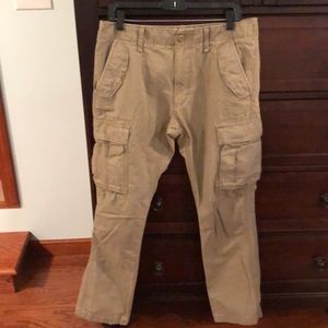 Old Navy Cargo Khaki Pants Size 32x32